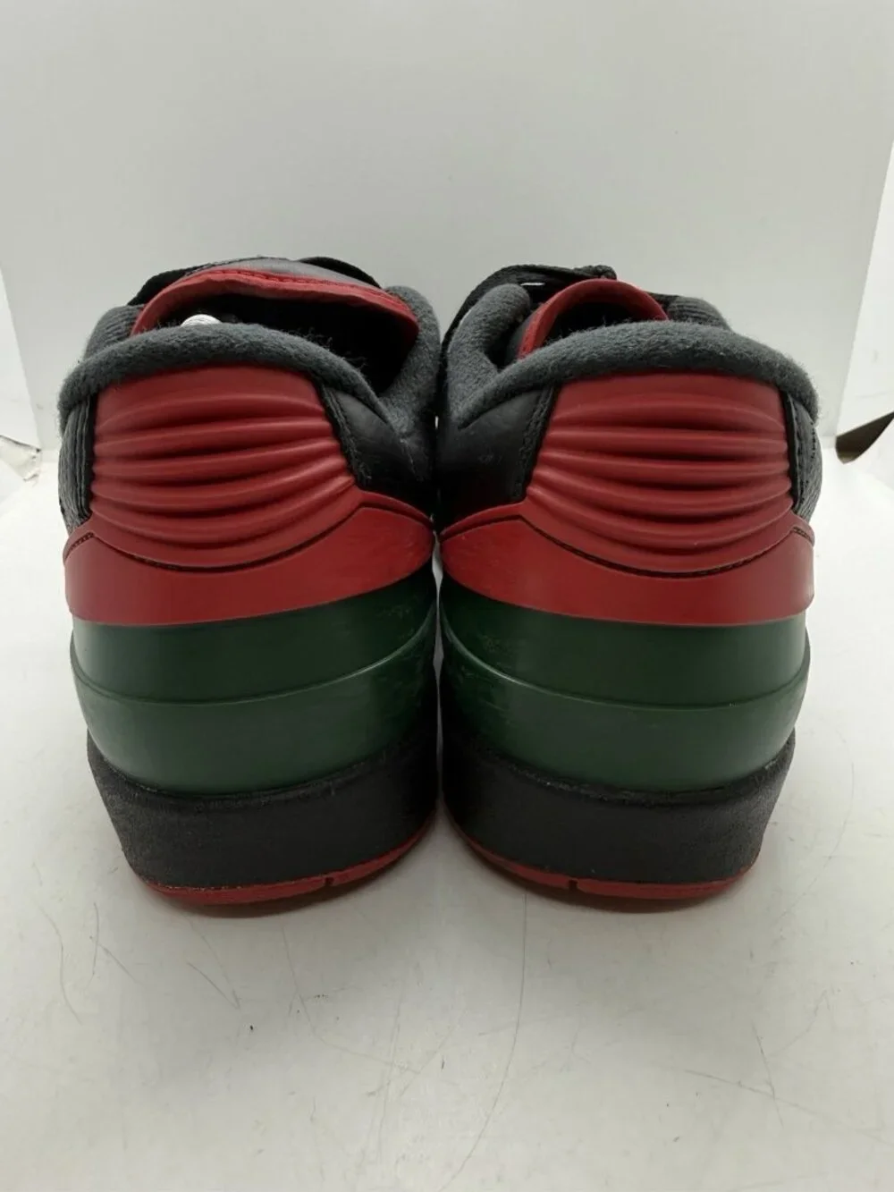 Nike Air Jordan 2 Retro Low Christmas DV9956-006 Mens Sz 9 Leather Sneakers Shoe